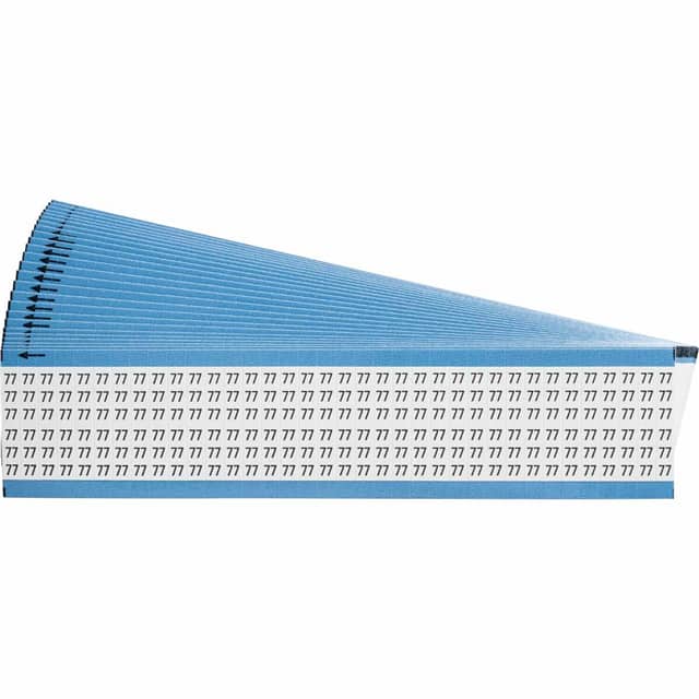WM-77-PK WIRE MARKER, 1.5 IN H