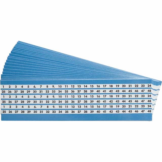 WM-1-48-TM-PK WIRE MARKER, 1.5 IN H