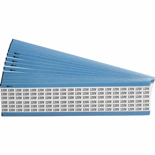 WM-120V-PK WIRE MARKER, 1.5 IN H