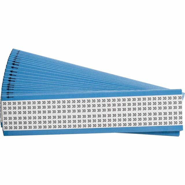 WM-30-PK WIRE MARKER, 1.5 IN H