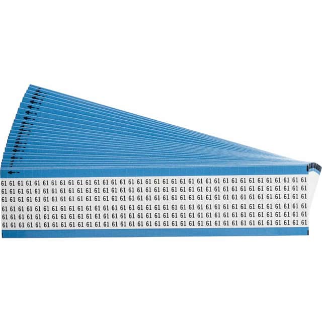 WM-61-PK WIRE MARKER, 1.5 IN H