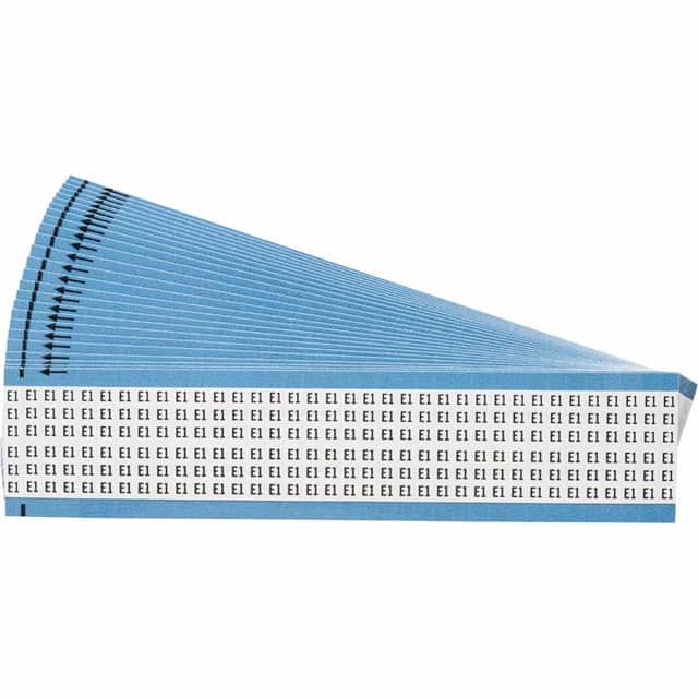 WM-E1-PK WIRE MARKER, 1.5 IN H