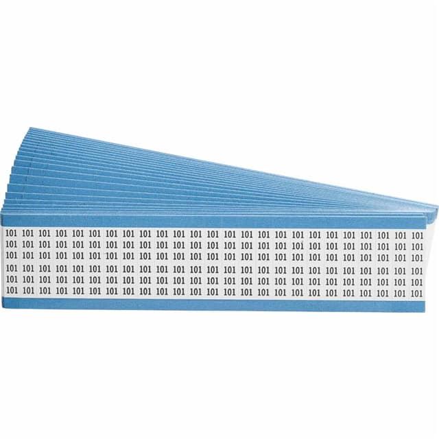 WM-101-PK WIRE MARKER, 1.5 IN H