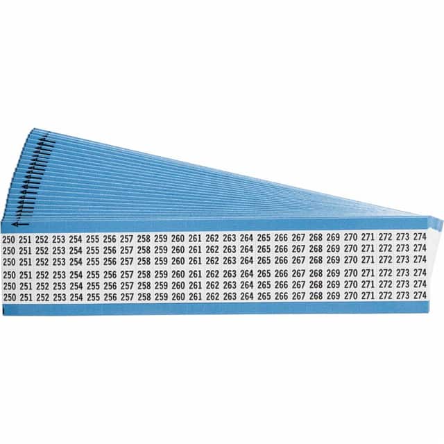 WM-250-274-PK WIRE MARKER, 1.5 IN H
