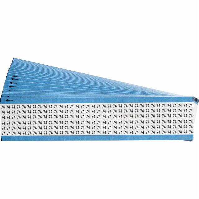 WM-74-PK WIRE MARKER, 1.5 IN H