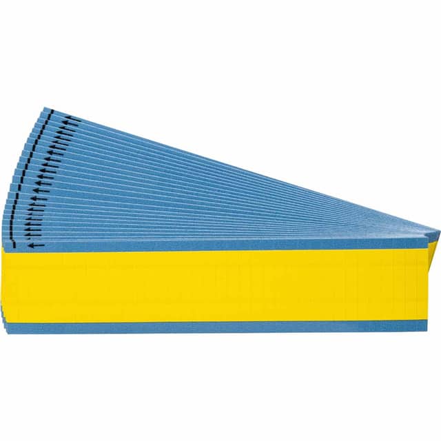 WM-COL-YL-PK WIRE MARKER, 1.50 IN H