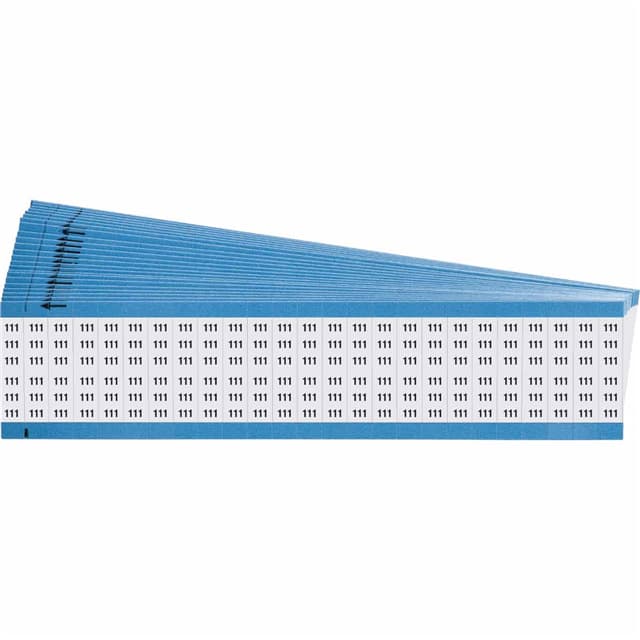 WM-111-PK WIRE MARKER, 1.5 IN H