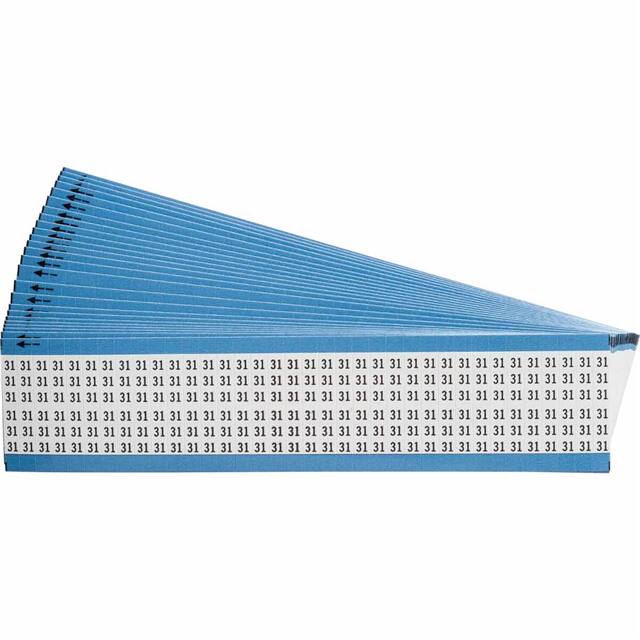 WM-31-PK WIRE MARKER, 1.5 IN H
