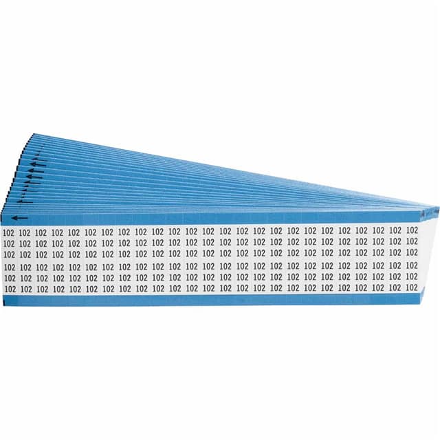 WM-102-PK WIRE MARKER, 1.5 IN H