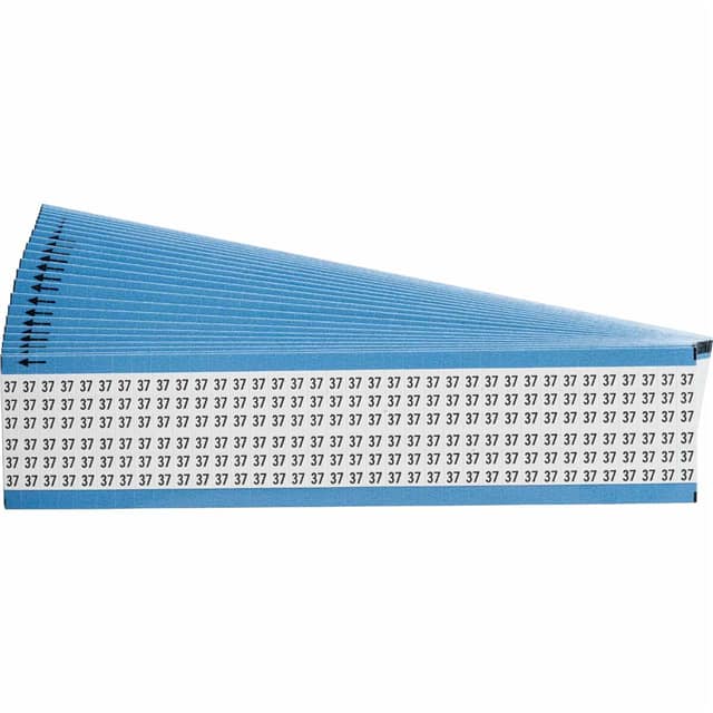WM-37-PK WIRE MARKER, 1.5 IN H