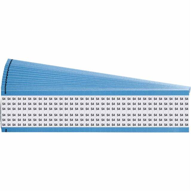 WM-S4-PK WIRE MARKER, 1.5 IN H