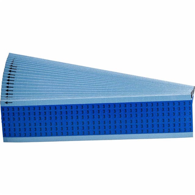 WM-3-BL-PK WIRE MARKER, 1.5 IN H