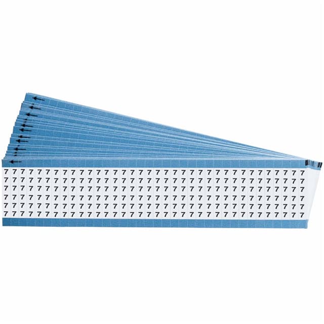 TWM-7-PK WIRE MARKER, 1.5 IN H