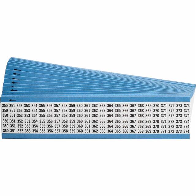WM-350-374-PK WIRE MARKER, 1.5 IN H