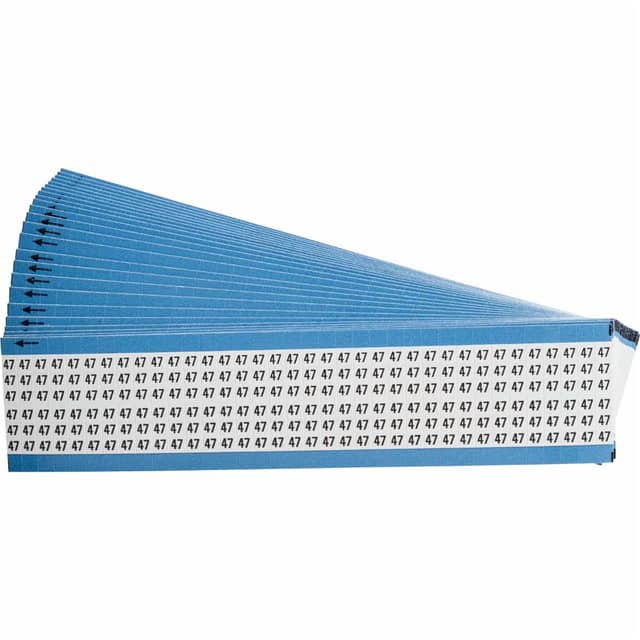 WM-47-PK WIRE MARKER, 1.5 IN H