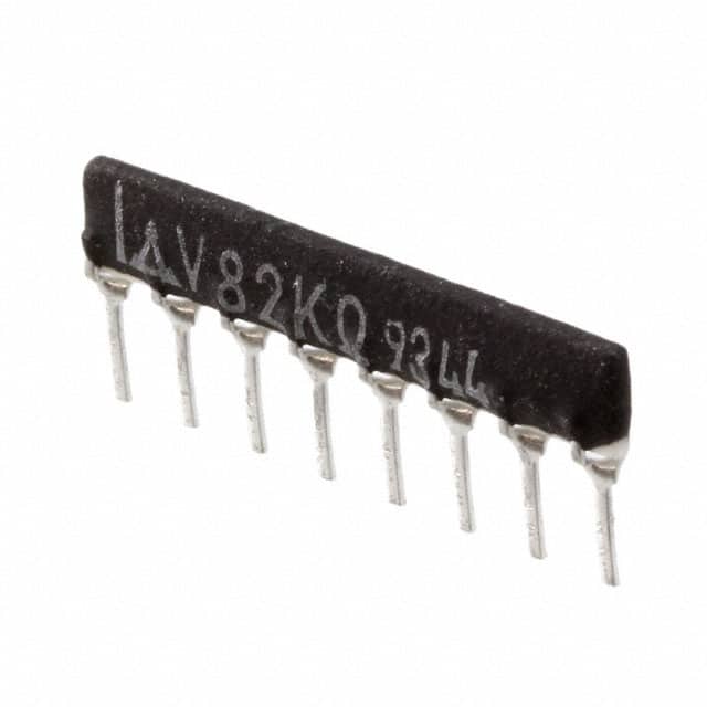EXB-F8WT01G RES NETWORK 12 RES MULT OHM 8SIP