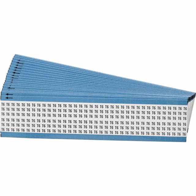 WM-T6-PK WIRE MARKER, 1.5 IN H
