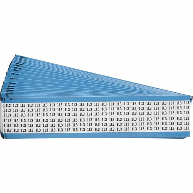 WM-1L3-PK WIRE MARKER, 1.5 IN H