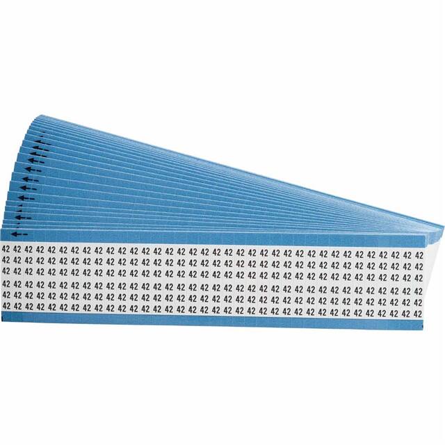 WM-42-PK WIRE MARKER, 1.5 IN H