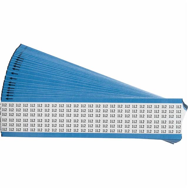 WM-1L2-PK WIRE MARKER, 1.5 IN H
