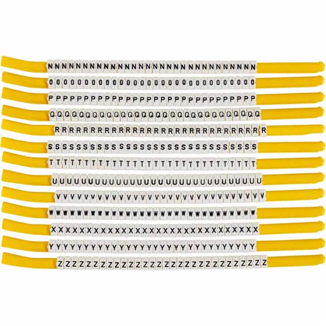 SCN18-N-Z CLIP SLEEVE & WM - LEGEND: N-Z