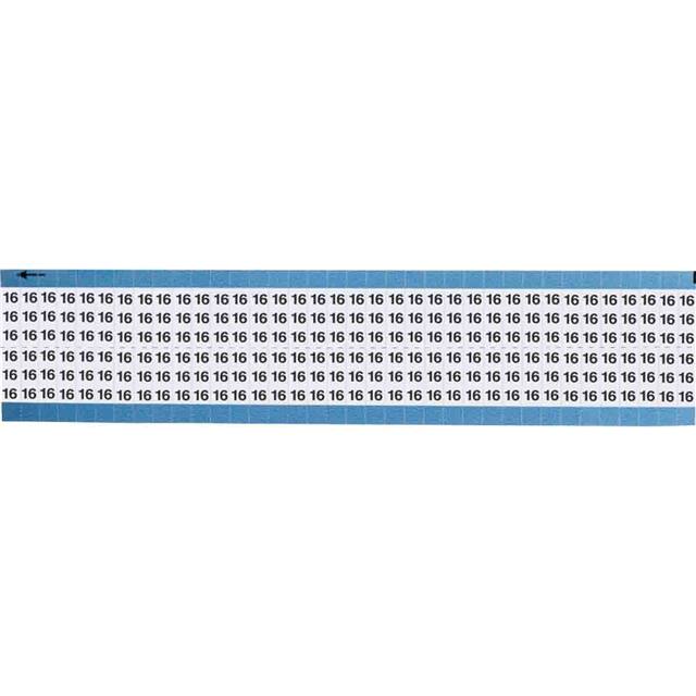TWM-16-SC-PK WIRE MARKER, 0.75 IN H