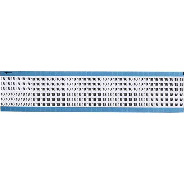 TWM-18-SC-PK WIRE MARKER, 0.75 IN H