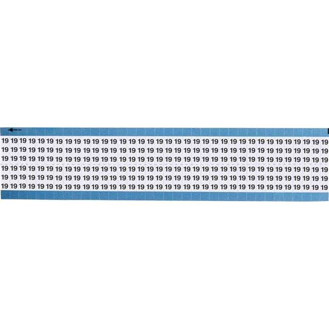 TWM-19-SC-PK WIRE MARKER, 0.75 IN H