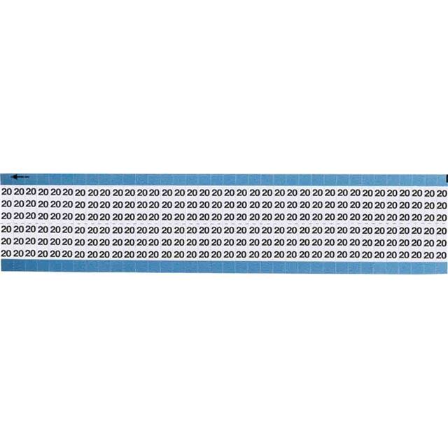 TWM-20-SC-PK WIRE MARKER, 0.75 IN H