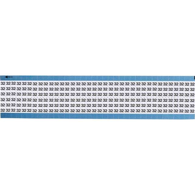 TWM-32-SC-PK WIRE MARKER, 0.75 IN H