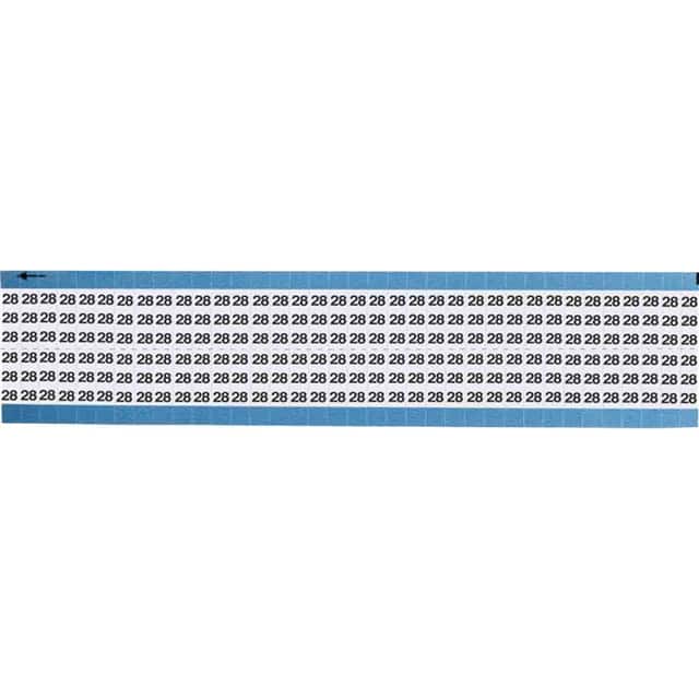 TWM-28-SC-PK WIRE MARKER, 0.75 IN H