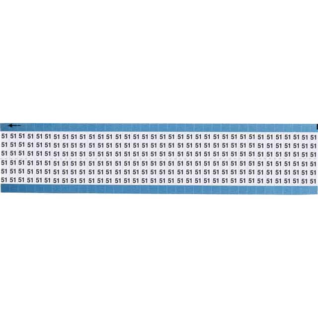 TWM-51-SC-PK WIRE MARKER, 0.75 IN H