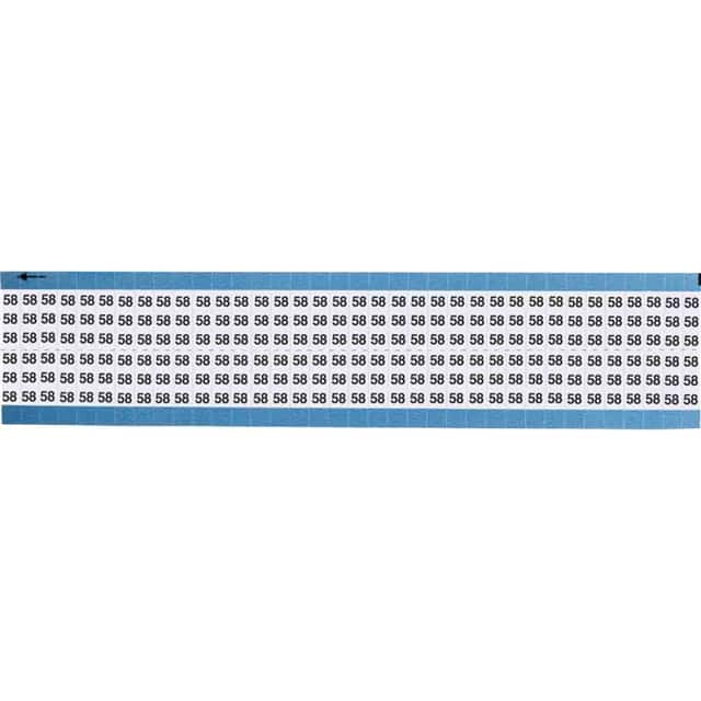 TWM-58-SC-PK WIRE MARKER, 0.75 IN H