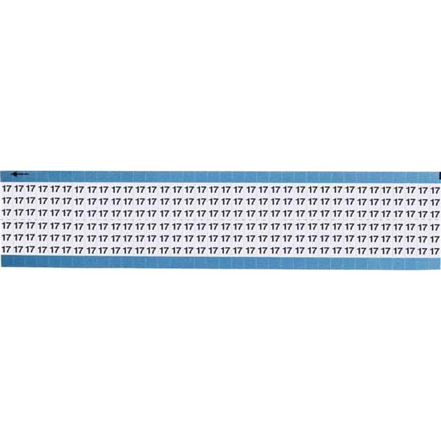TWM-17-SC-PK WIRE MARKER, 0.75 IN H