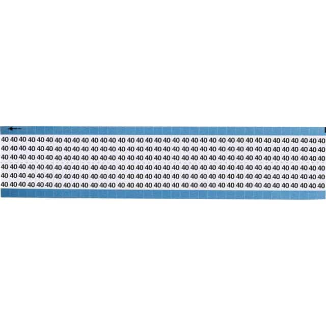 TWM-40-SC-PK WIRE MARKER, 0.75 IN H