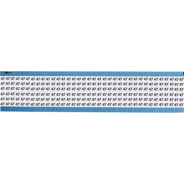 TWM-47-SC-PK WIRE MARKER, 0.75 IN H