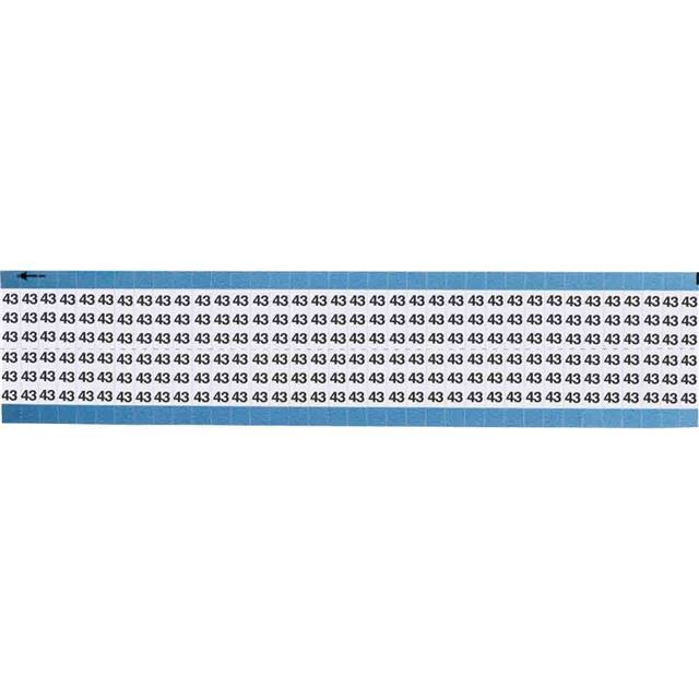 TWM-43-SC-PK WIRE MARKER, 0.75 IN H