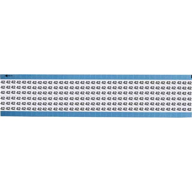 TWM-42-SC-PK WIRE MARKER, 0.75 IN H