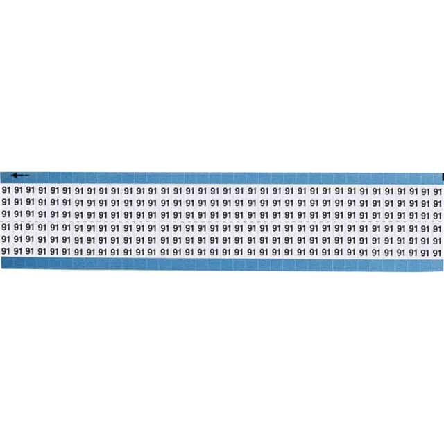 TWM-91-SC-PK WIRE MARKER, 0.75 IN H