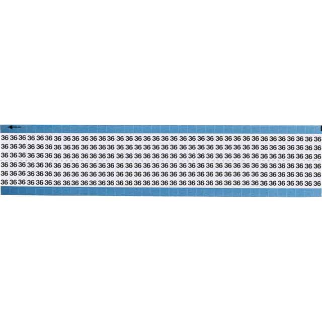TWM-36-SC-PK WIRE MARKER, 0.75 IN H