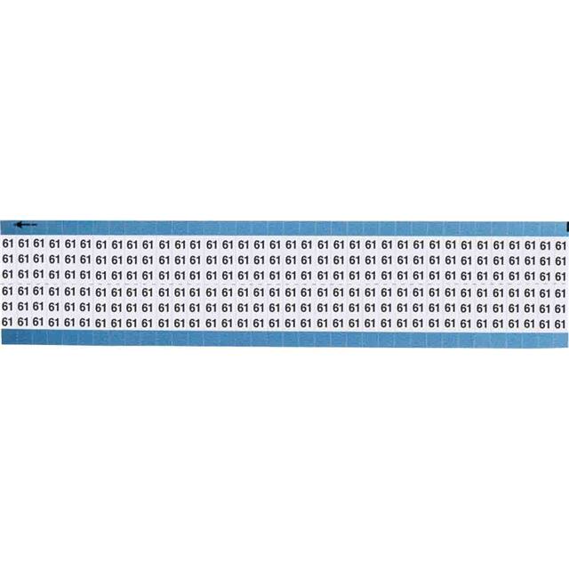 TWM-61-SC-PK WIRE MARKER, 0.75 IN H
