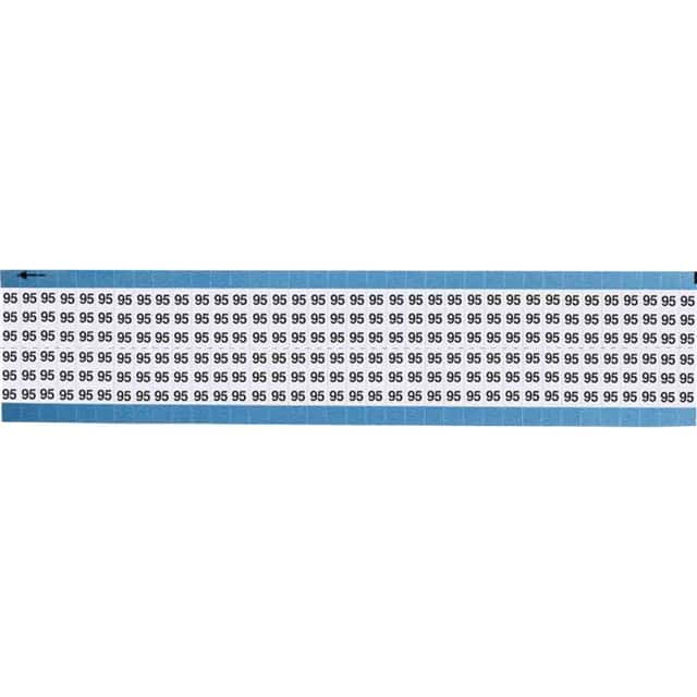 TWM-95-SC-PK WIRE MARKER, 0.75 IN H