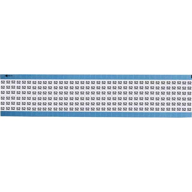 TWM-52-SC-PK WIRE MARKER, 0.75 IN H