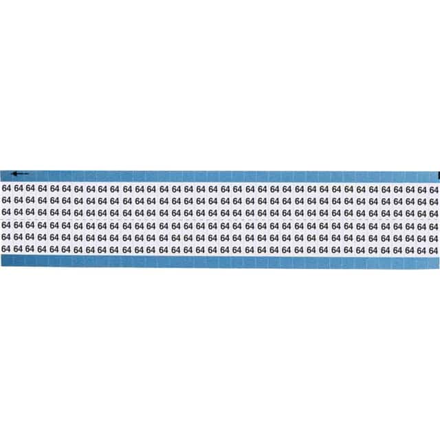 TWM-64-SC-PK WIRE MARKER, 0.75 IN H