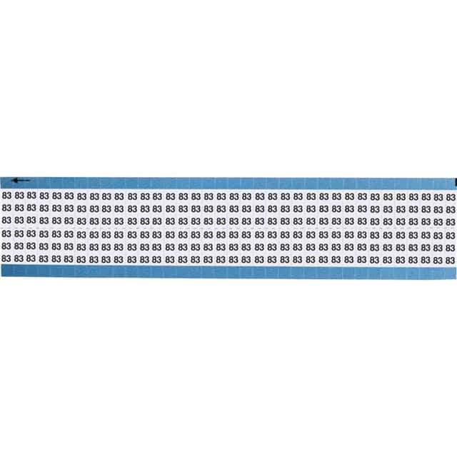 TWM-83-SC-PK WIRE MARKER, 0.75 IN H