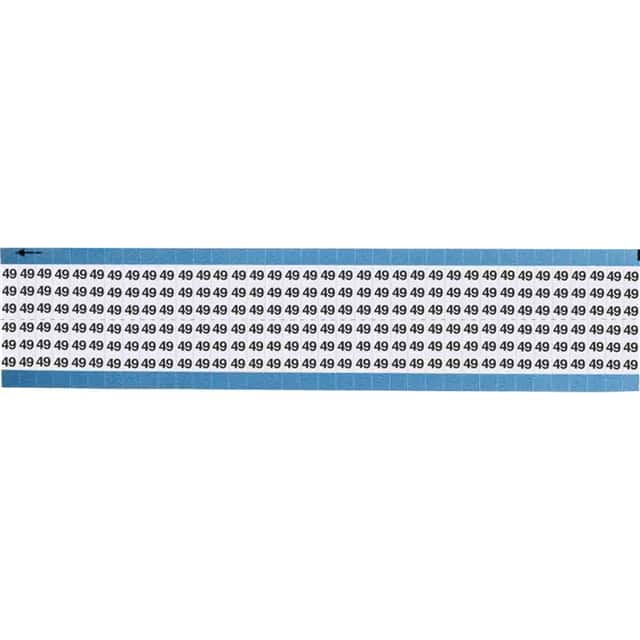 TWM-49-SC-PK WIRE MARKER, 0.75 IN H