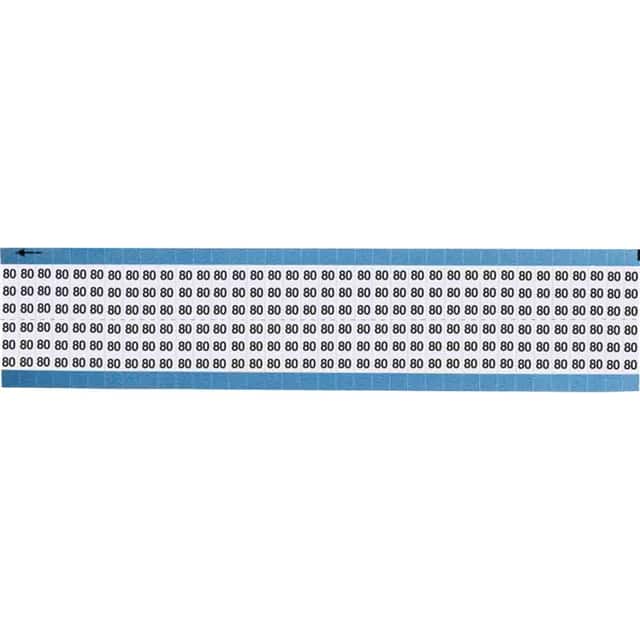 TWM-80-SC-PK WIRE MARKER, 0.75 IN H