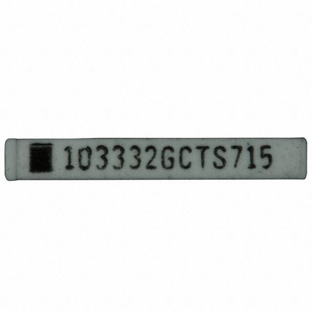 752103332G RES ARRAY 5 RES 3.3K OHM 10SRT