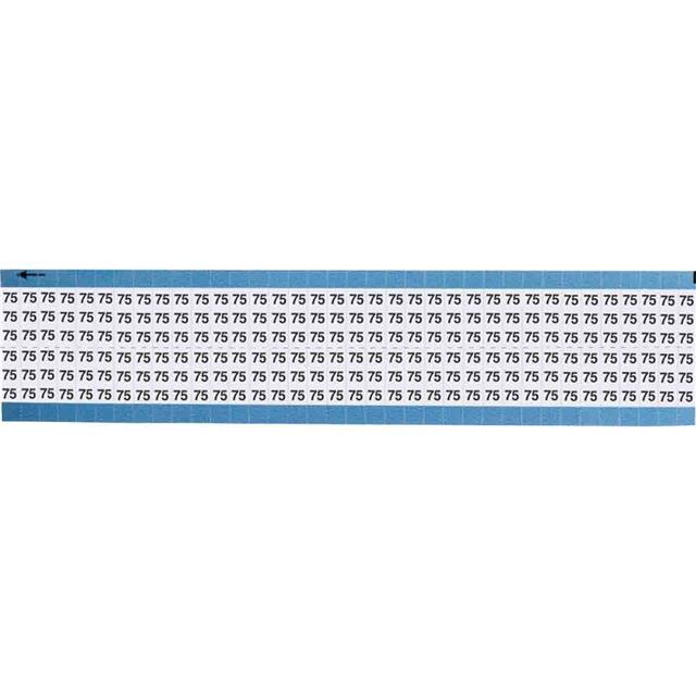 TWM-75-SC-PK WIRE MARKER, 0.75 IN H