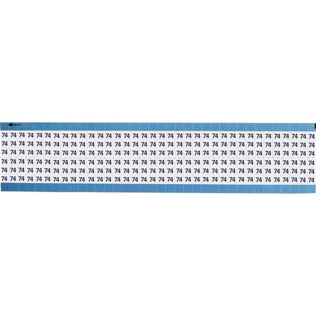 TWM-74-SC-PK WIRE MARKER, 0.75 IN H